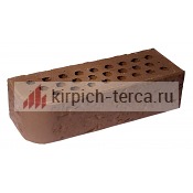Кирпич керамический радиусный пустотелый Terca® TERRA риф 250*85*65